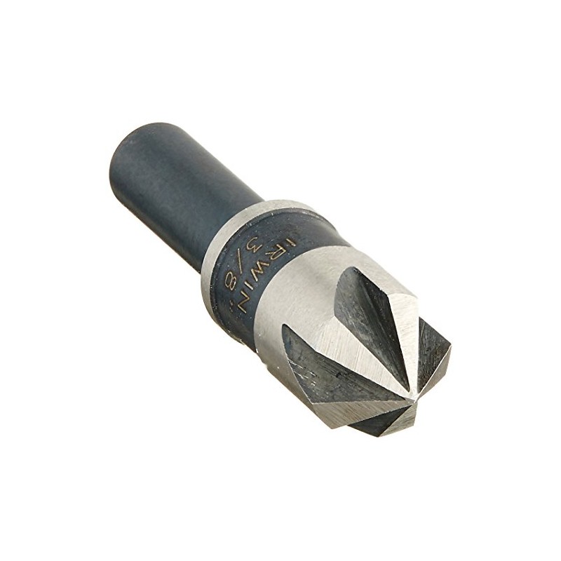 Irwin Tools 1877715 Countersink Drill Bit, 3/8-Inch, Black Oxide