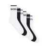 BOSS Men's Socks QS Stripe CC Crew Socks 6 Pairs,