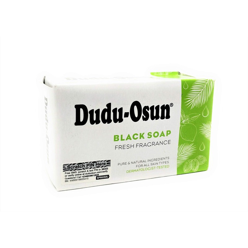 Tropical Naturals Dudu Osun African Black Soap, Original, 48 Count