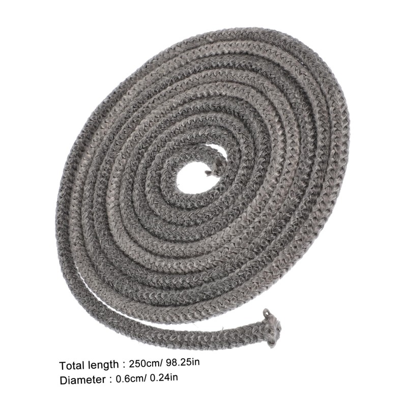 KOMBIUDA Fiberglass Rope Seal Gasket for Wood Stove Door Replacement