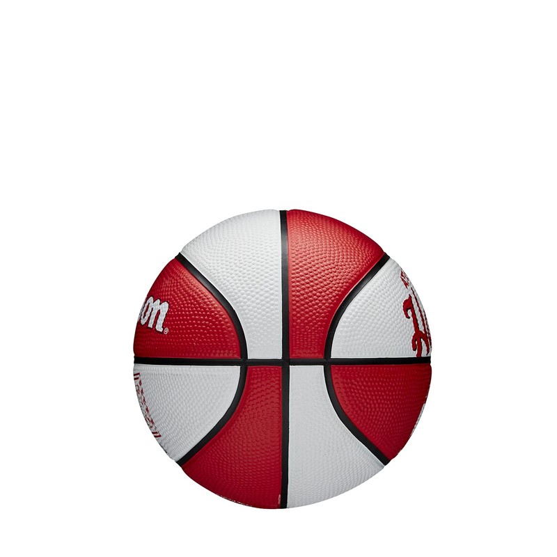 Wilson Mini-Basketball, Team Retro Model, ATLANTA HAWKS, Outdoor, Rubber, Size: