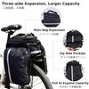 YAPJEB Bike Bags for Bicycle Rear Rack, Trunk Pannier Saddle