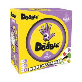 Zygomatic Dobble Classic, Eco Sleeves, Family Card Game, 2–8 Players, Ages 6 Years and Up, 15 Minutes, German Language