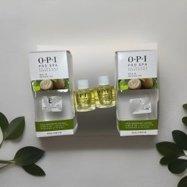 OPI O.P.I Pro Spa Hands & Feet Nail & Cuticle Oil With White Tea Cupuaçu 0.29 Oz x2.