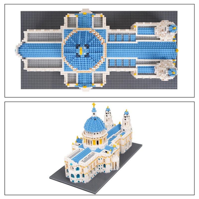 Geniteen Building Blocks Set, St Paul's Cathedral Model Building Kit