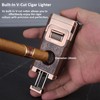 Cigar Torch Lighter Jet Lame Lighter Refillable Butane Windproof with