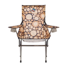 Big Agnes Big Six Armchair - High & Wide Luxury Camp Chair, Wood