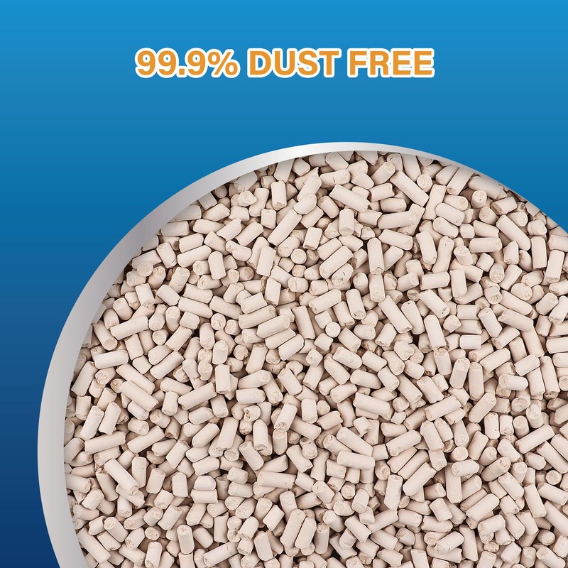 Honey Care All-Absorb Cat Litter Pellets, Zeolite, Long-Lasting Odor Control