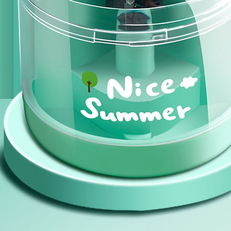 Electric Pencil Sharpener Full Automatic Cute Animal Style Nonslip Pads