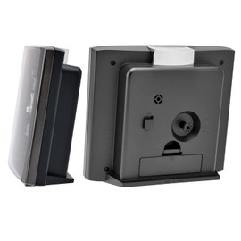 Casio TQ-482-1JF Alarm Clock Black Analog Standard Snooze Light