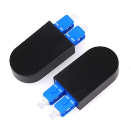 Fiber Optic Loopback Adapter SC/UPC Interface Circuitors Signal Loopback Connector SM/MM/OM3/OM4 (SC/UPC SM-9/125)