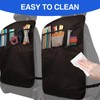 Xumann 3 Pcs Car Organiser back Seat Protector for Kids,
