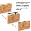 FIRMETAL Heavy Duty Floating Shelf Bracket 38 inch, Hidden Shelf