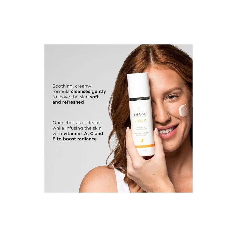 Image Skincare, Limpiador Facial Hidratante Vital C, Gel De