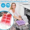 3 Piezas Bandejas Para Cubitos de Hielo,Cubitos Cuadrados de 3