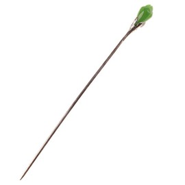 Healeved Vintage Hair Stick for Women Minimalist Hair Accessory with Jade Decoration for Buns Weddings Parties and Daily Wear present for Birthdays and Special Occasions