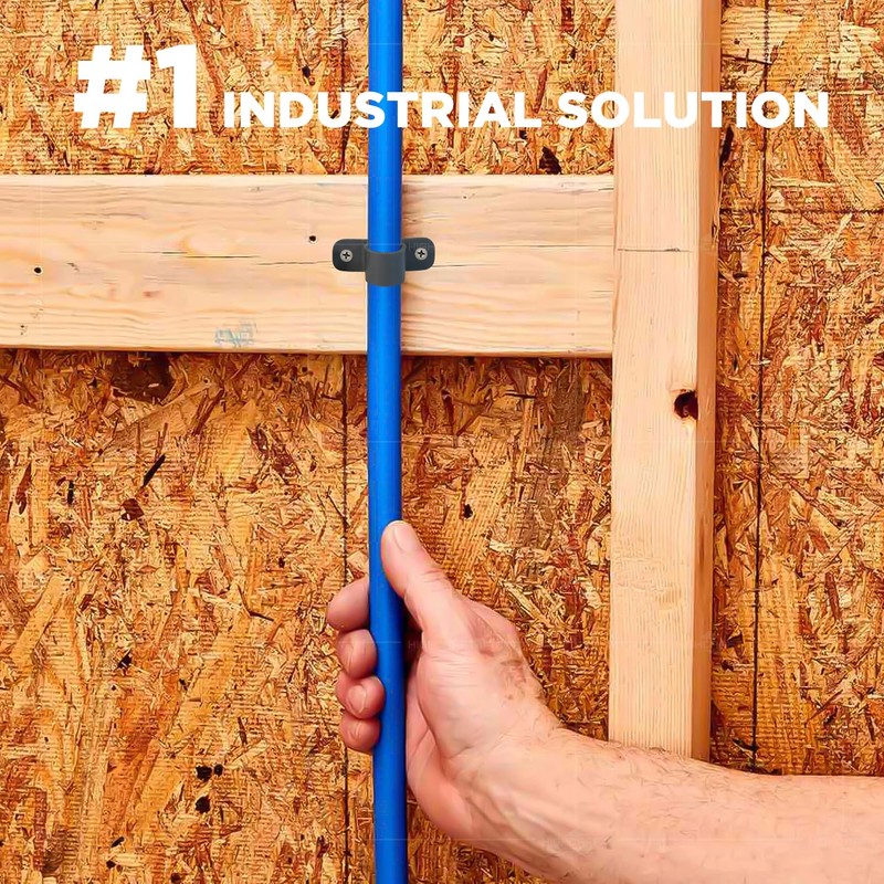 Highcraft PXSTND001-10 PEX 1 in. Standard Suspension Clamp; Hard Plastic