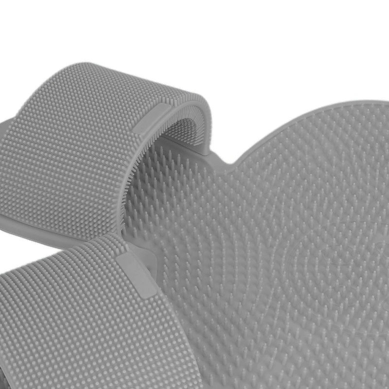 Foot Scrubber Shower Mat with Strong Suction Cups Prevent Slip