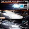 LECCIBUB Headlight Bulbs Fit For Hyundai XG350 2002-2005, H1 High