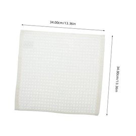 Ciieeo 4Pcs Waffle Towels Soft Cotton Facecloths for Daily Use Highly Absorbent Multipurpose Towels Elegant Design for Home Travel Spa Experience