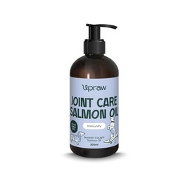 Joint Care Salmon Oil for Dogs 300ml, Scottish Salmon Oil with Glucosamine, Chondroitin, MSM & Turmeric, Omega 3 6 9 Supplement for Mobility, Skin & Coat Health, Hip & Joint Support for All Dog Sizes
