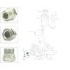 Power Steering Pipe Connector Nut FOR FORD FOCUS, FIESTA, KA,