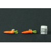 Turnip Carrot Carrot Vegetables Stud Earrings Mini Bling Plug 3D