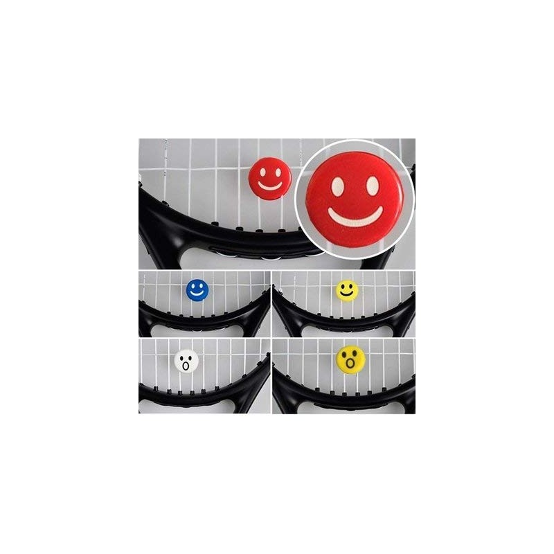 US-Style Tennis Vibration Stopper Set of 10 Smile Tai Chi