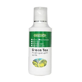 Ecogecko Fragrance Aroma Oil for use with EcoGecko Air Revitalizers/Cleaners, Water Based Air Purifiers and Oil Diffusers, 12 Scents to Choose from, 100ML, Green Tea