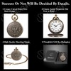SIBOSUN Pocket Watch for US Navy, Steampunk Eagle Hawk Pattern