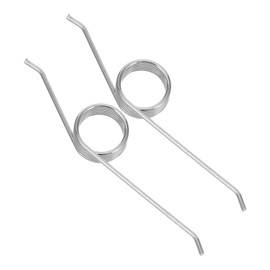 BESPORTBLE 2pcs Torsional Spring for Trash Can Lid Replacement Springs for Garbage Can Repair Small Torsional Springs for Trash Can Lid and Replacement Parts
