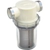 Sherwood Seawater Strainers and Brackets 1" 20 Mesh Stainless Strainer