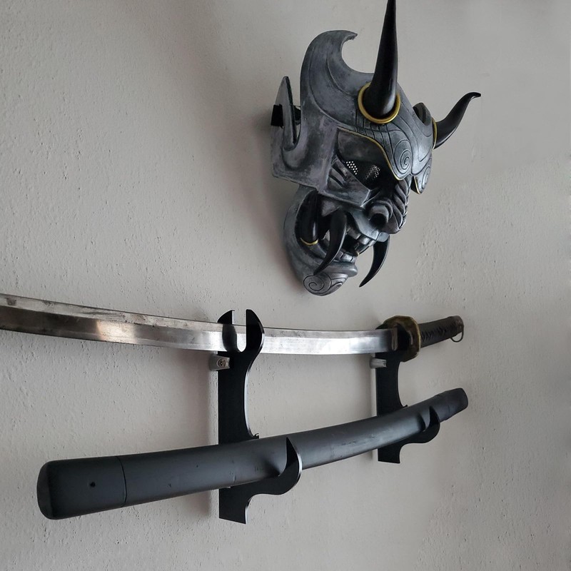 WANLIAN Sword Display Wall Mount, Sword Display Wall Mount, Acrylic