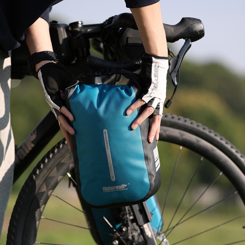 6L Bike Quick Release Bike Front Fork Bag Waterproof Cycle