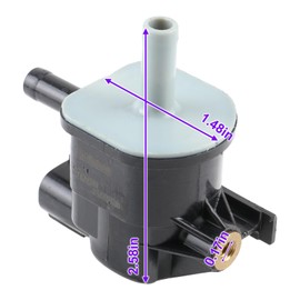 Carbhub 90910-TC001 Vacuum Purge Valve Solenoid Fit for 4Runner 2010-2016 Camry 2009-2011 Corolla 2009-2013 for Scion xA xB 2005-2006 Scion xD 2008-2014