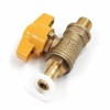 tinaling8 Engine Oil Drain Valve M14-1.5 Threads W/ Nipple For
