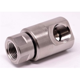 HoseKit Genuine Super Swivel – ½-Inch FXF Swivel with MxM Adapter | Heavy-Duty High-Pressure Hose Reel Replacement for Home, Commercial & Industrial Use (Fits #5024, 9SS8FP50xFP50-Ni-AL)