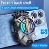 JOYYE Phone Cooler, Portable Lightweight Cooling Fan, LED Display Radiator,