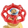 Brass Gate Valve DN15 G1/2 - Direct path for water,
