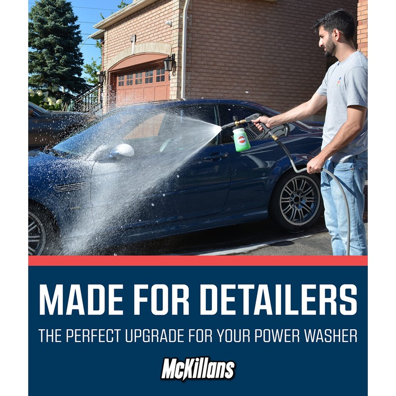 McKillans® Short Pressure Washer Gun with Replacement M22 Inlet -