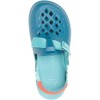 Chaco Chillos - Zuecos para Mujer, Azul océano, 22 cm