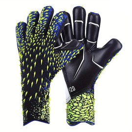 Soccer Goalie Gloves Strong Grip, High Performance Goalkeeper Gloves, Breathable Soccer Goalkeeper Gloves For Youth And Adults:_Green_6