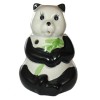 CUTE BLACK & WHITE CERAMIC PANDA COCKTAIL TIKI MUG 6"