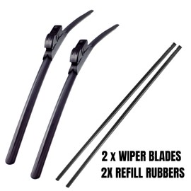 Fits Lexus NX 2014-2020 All Season Wiper Blades With Extra Refill Rubber 2014-onwards 26"16" HAS2616TLC