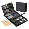 Kit De Dibujo Profesional Lápices Boceto Y Accesorios 72 Pzs