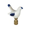 Royal Designs, Inc. Blue & White Porcelain Bird Finial for