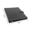Writing Case 2 Ring Binder A4 Conference Folder Magnetic Closure