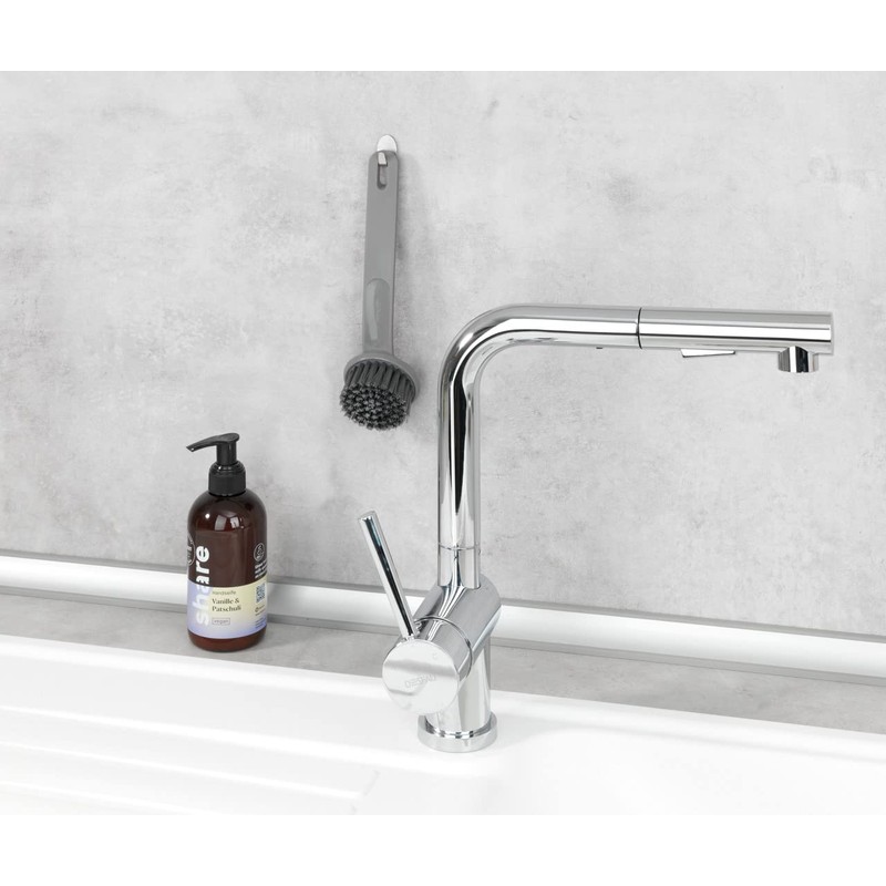 WENKO Simo Washing Up Brush for Rinsing Made of Plastic