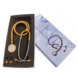 Fonendoscopio Double Head Tenso Amarillo – unidad