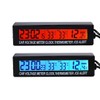 VIGORSTRENG 3 in 1 Digital Car Thermometer Voltmeter Automatic Indoor/Outdoor